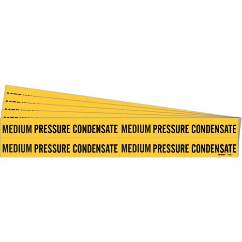 SI152-"Medium Pressure Condensate" Pipe Markers
