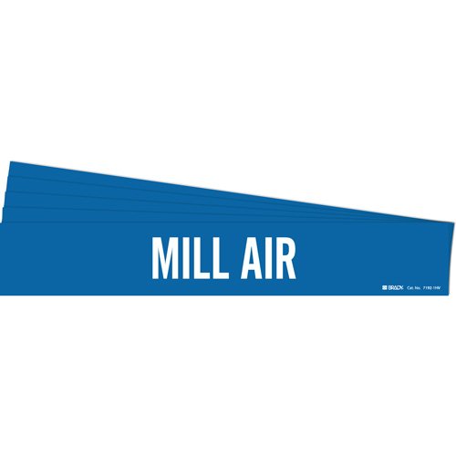SI166-"Mill Air" Pipe Marker
