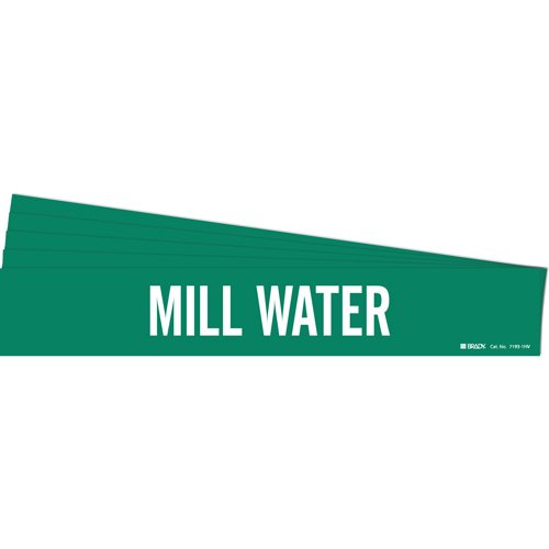 SI170-"Mill Water" Pipe Marker