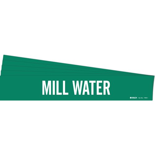 SI171-"Mill Water" Pipe Marker