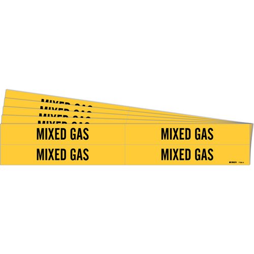 SI176-"Mixed Gas" Pipe Markers