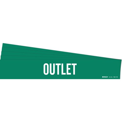 SI210-"Outlet" Pipe Marker