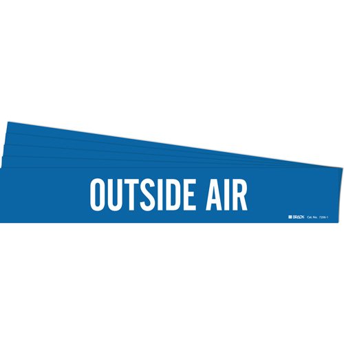 SI215-"Outside Air" Pipe Marker