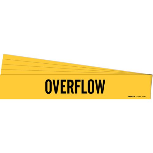 SI223-"Overflow" Pipe Marker