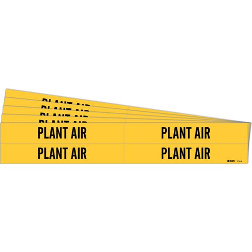 SI236-"Plant Air" Pipe Markers