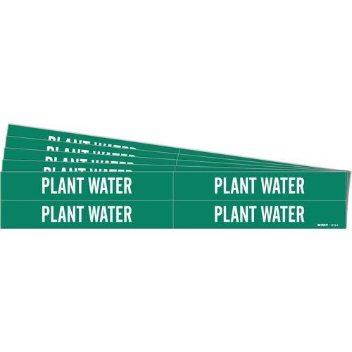 SI240-"Plant Water" Pipe Markers