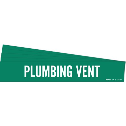 SI242-"Plumping Vent" Pipe Marker