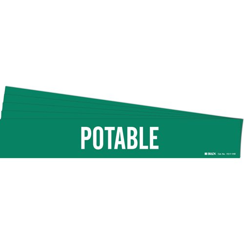 SI254-"Potable" Pipe Marker