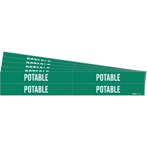SI256-"Potable" Pipe Markers