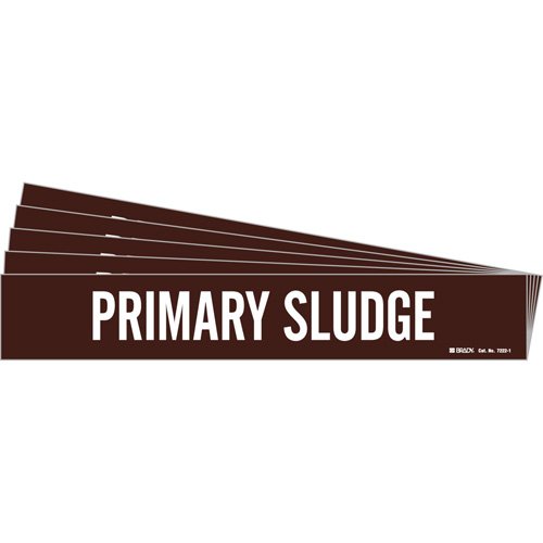 SI275-"Primary Sludge" Pipe Marker