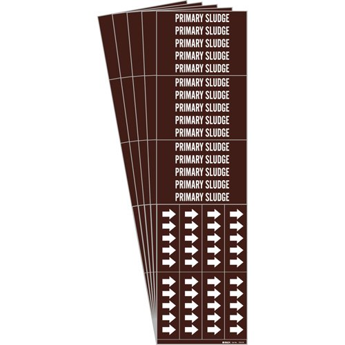 SI277-"Primary Sludge" Pipe Markers