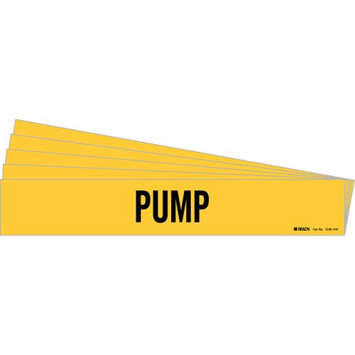 SI298-"Pump" Pipe Marker