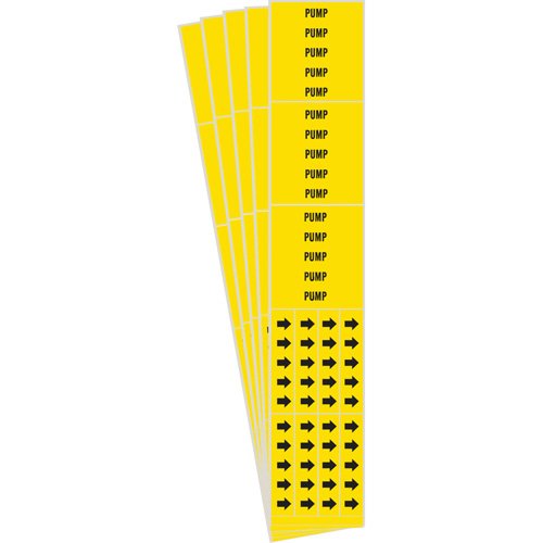 SI301-"Pump" Pipe Markers