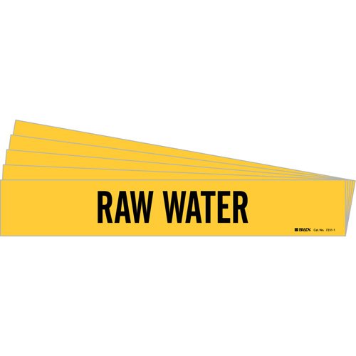 SI311-"Raw Water" Pipe Marker