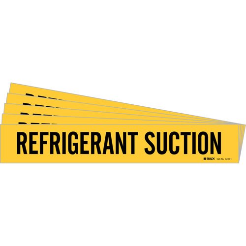 SI331-"Refrigerant Suction" Pipe Marker