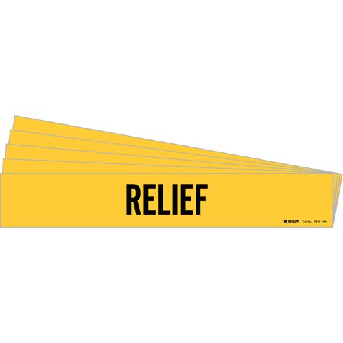 SI342-"Relief" Pipe Marker