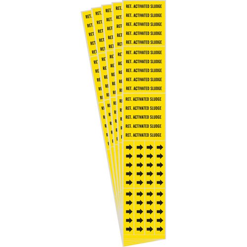 SI369-"Activated Sludge" Pipe Marker