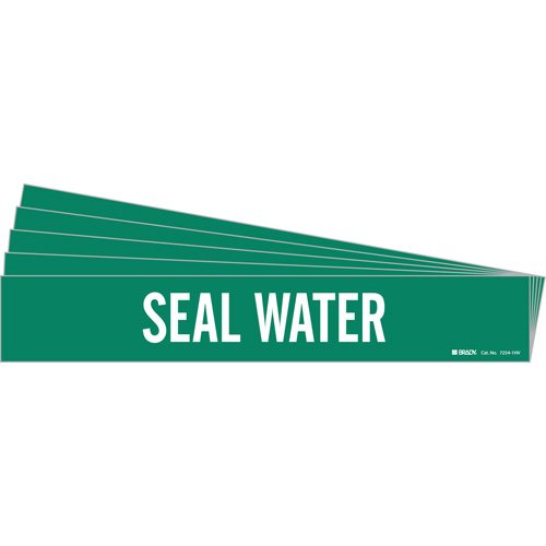 SI402-"Seal Water" Pipe Marker