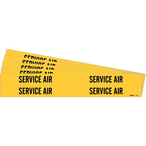SI412-"Service Air" Pipe Markers