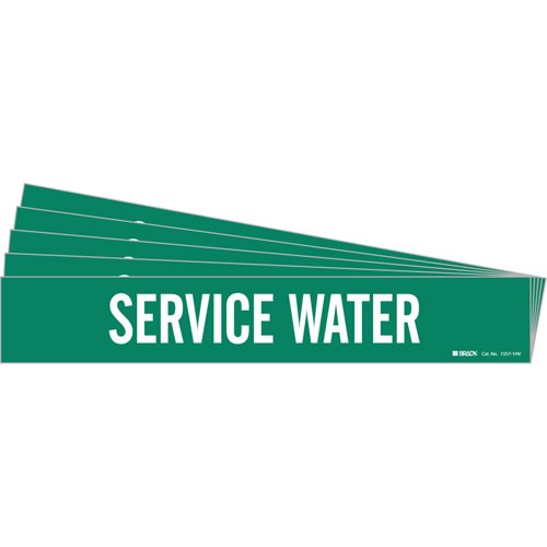 SI414-"Service Water" Pipe Marker
