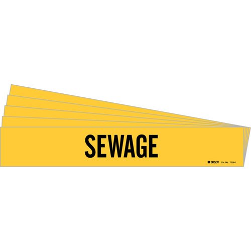 SI419-"Sewage" Pipe Marker