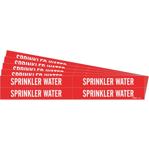 SI464-"Sprinkler Water" Pipe Markers