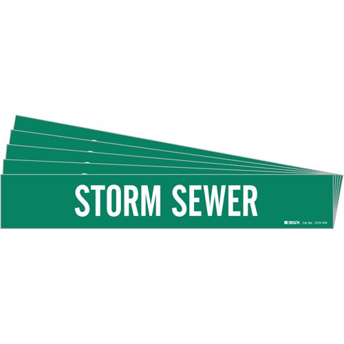 SI482-"Storm Sewer" Pipe Marker