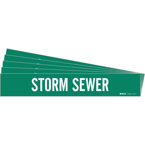 SI483-"Storm Sewer" Pipe Marker