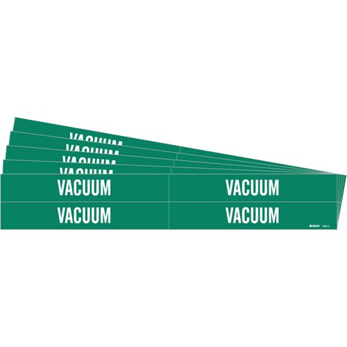 SI556-"Vacuum" Pipe Markers