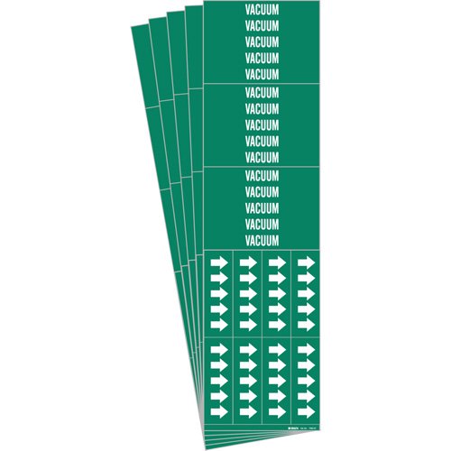 SI557-"Vacuum" Pipe Markers