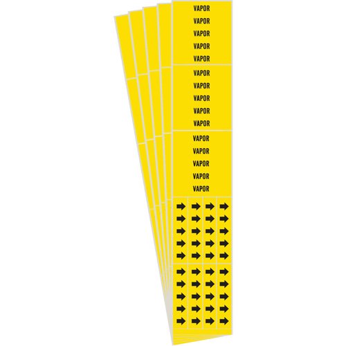 SI565-"Vapor" Pipe Markers