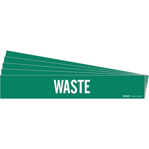 SI582-"Waste" Pipe Marker