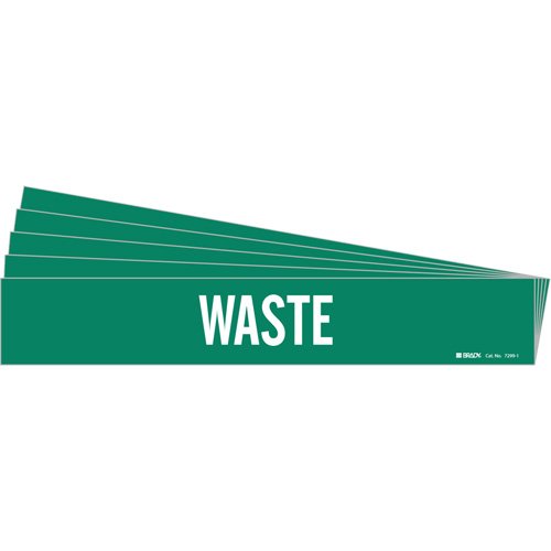 SI583-"Waste" Pipe Marker