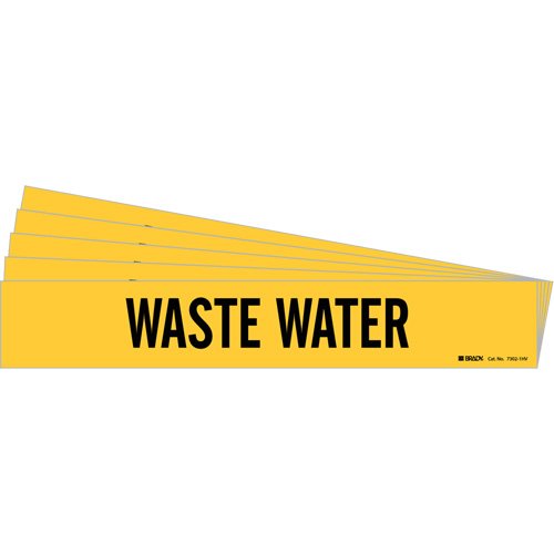 SI594-"Waste Water" Pipe Marker