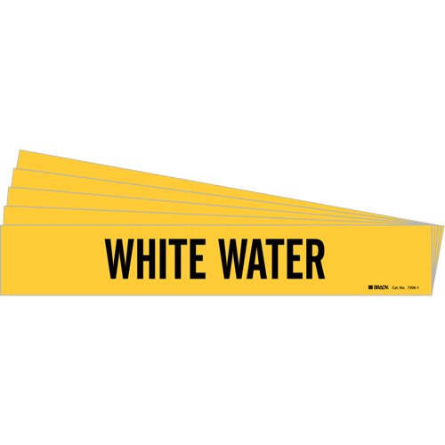 SI611-"White Water" Pipe Marker