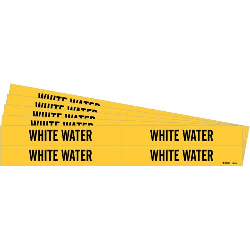 SI612-"White Water" Pipe Marker