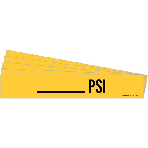 SI627-"PSI" Pipe Marker