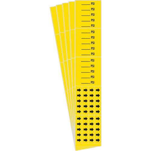 SI629-"PSI" Pipe Markers