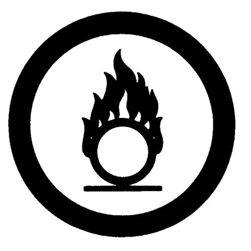 SJ022-WHMIS Pictogram - Oxidizing