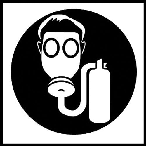 SJ070-Right to Know Pictogram Labels - Self-Contained Air Respirator