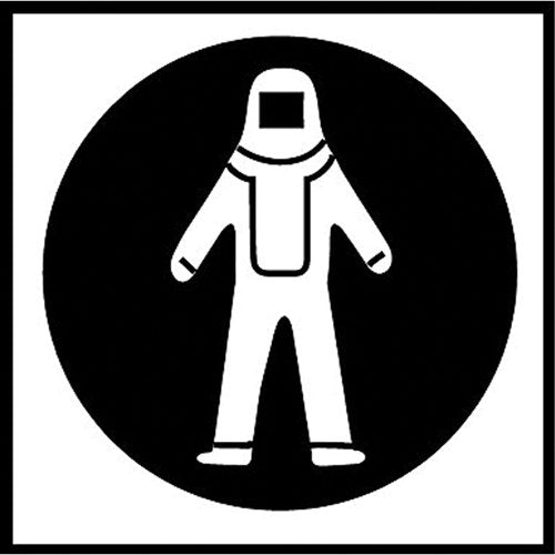 SJ082-Right to Know Pictogram Labels - Full Protection Suit