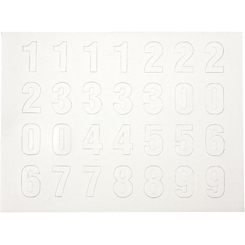SR635-Cut-out Magnetic Numbers