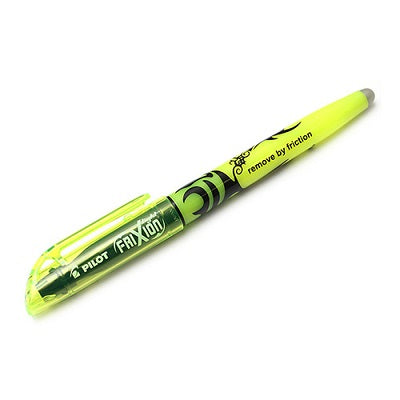 Highlighter-Frixion Light Erasable, Yellow,12/pk