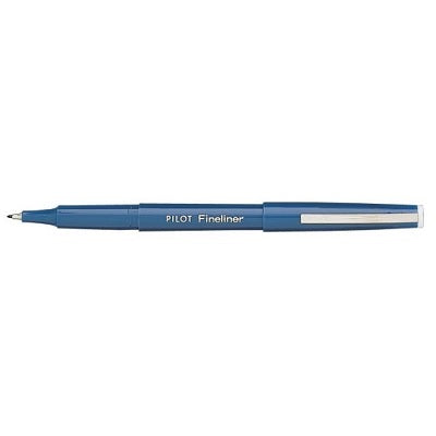 Marker-Fineliner Blue,12/pk