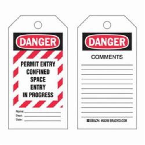 SX829-"Confined Space" Tags