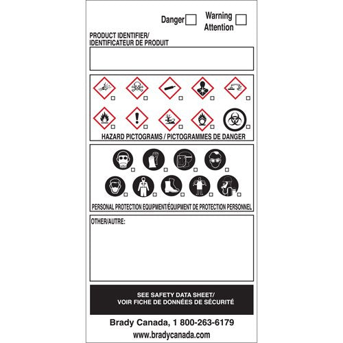SY083-OTS WHMIS Labels