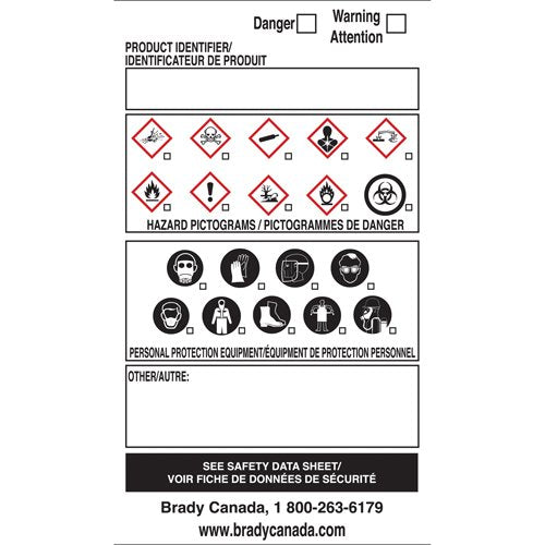 SY084-OTS WHMIS Labels
