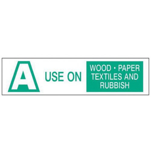SY238-"A Use on Wood Paper Textiles and Rubbish" Labels
