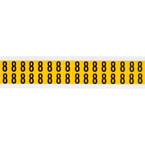SY861-Individual Number and Letter Labels