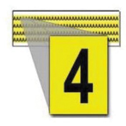 SZ118-Repositionable Individual Number and Letter Labels